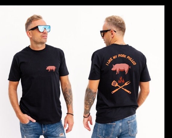 Mens Barbecue t shirt summer vibes funny tshirt back print crass barbecue tee pit master shirt ,loose or slim fit, obseen joke shirt.