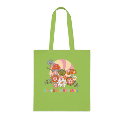 Buy Cottage Core Cotton Tote - Spiritual, Floral, Retro Style
