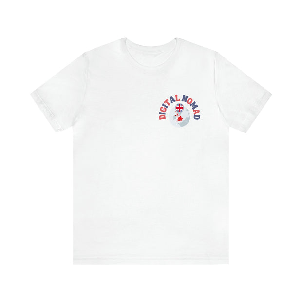 Buy Digital Nomad UK T-Shirt - Ideal Remote Work Gift | Gift Solutions