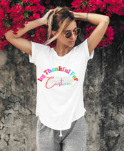 Buy Custom Thankful T-Shirt | Gratitude Clothing | Gift for Mum