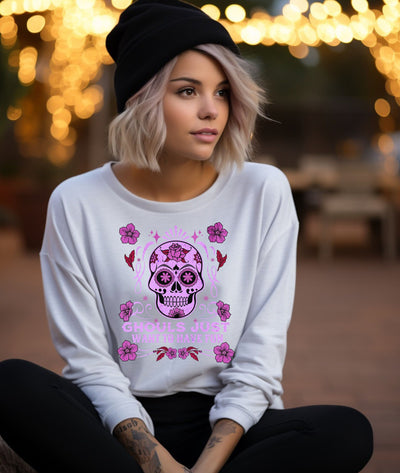 Buy Cute Skull Sweatshirt for Halloween - Gift Solutions