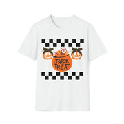 Cute pumpkin tshirt, trick or treat shirt for mum and dad, halloween fun party,