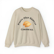 Pasty Pint repeat unisex Crewneck Sweatshirt, Cornish pasty sweatshirt,sweatshirt from Cornwall,Cornish gifts,Beer festival sweatshirt,