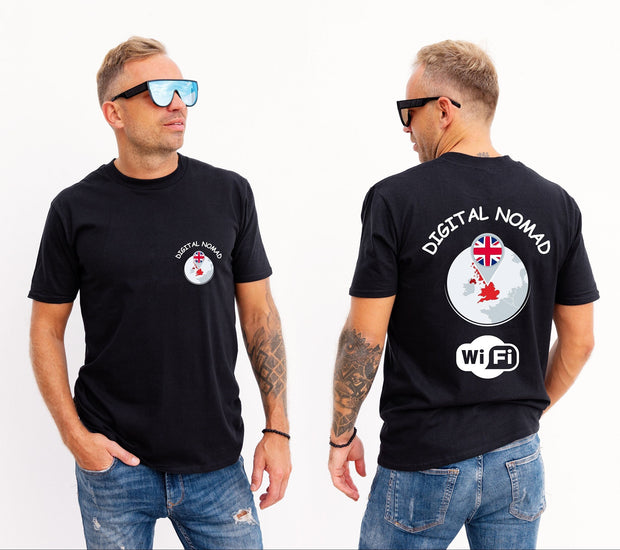 Buy Digital Nomad UK Location T-Shirt - Gift Solutions