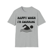 Swimming swimsuit t shirt, dolphin swimming tshirt