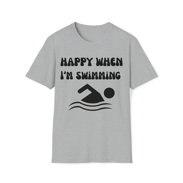 Swimming swimsuit t shirt, dolphin swimming tshirt