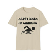 Swimming swimsuit t shirt, dolphin swimming tshirt