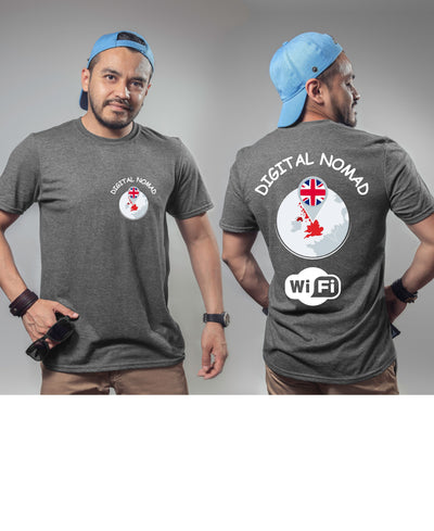 Buy Digital Nomad UK Location T-Shirt | Gift Solutions