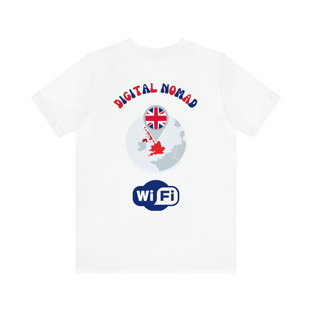 Buy Digital Nomad UK T-Shirt - Ideal Remote Work Gift | Gift Solutions