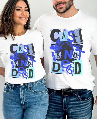 Retro Punk political cash slogan shirt ,Keep Cash Alive T Shirt, Pay by Cash t, Generation X gift, Cash is not Dead unisex Crewneck T Shirt