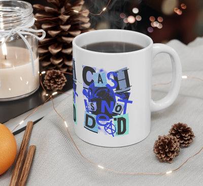 Keep Cash Alive Cash is not Dead Mug Ceréamic Coffee Cups, 11oz, 15oz,
