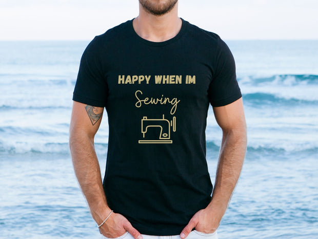 Sewing machine Crewneck t shirt