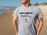 Meditation Skeleton Crewneck Unisex TShirt, Mindfulness T Shirt, Self-care meditation gift ,Gift for her, Funny Spiritual Meditation gift