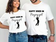 Mens Golf Crewneck t shirt, Golf gift for men, Golf slogan TShirt,  Golf swing graphic shirt, Golf Driving range practice tee for him,