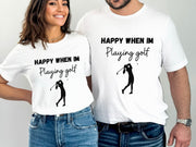 Ladies Golf Crewneck T shirt, Gift for lady golfer, Ladies  Golf swing graphic TShirt, Ladies Driving range golf practice shirt,ladies golf