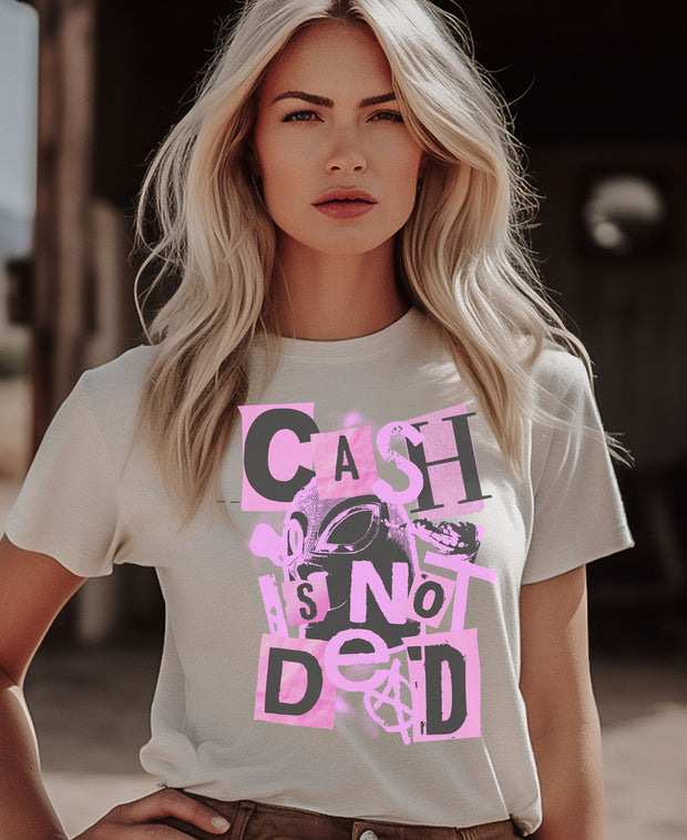 Buy Retro Punk Political Cash Slogan T-Shirt - Gift Solutions