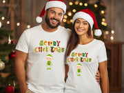 Merry Christmas Elf Funny Christmas Unisex tshirt-Xmas Festive Little Elf t shirt-Cute Women's Christmas Elf Hat tshirt S M L XL 2XL 3XL 4XL