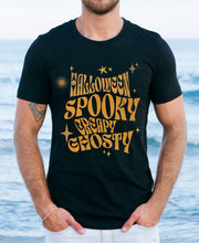Spooky Creapy Ghostly  unisex Crew tshirt, Freaky Creepy Halloween t shirt, Halloween  Bling Sparkle t shirt
