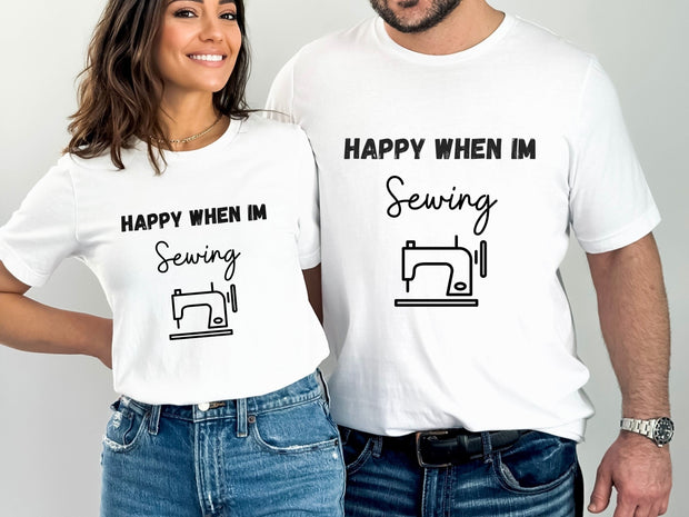 Sewing machine Crewneck t shirt