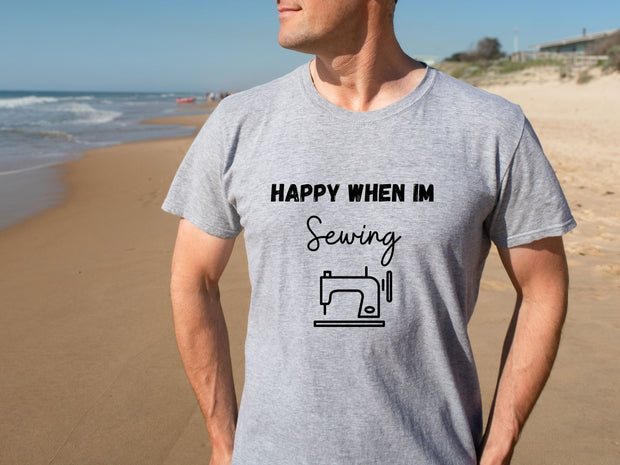 Sewing machine Crewneck t shirt