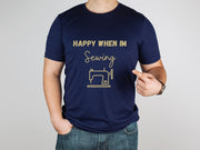 Sewing machine Crewneck t shirt