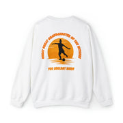Ladies Football Sweatshirt funny Witch gift for her, Great Great Granddaughter of the Witch you Could Burn motivational design. Halloween.