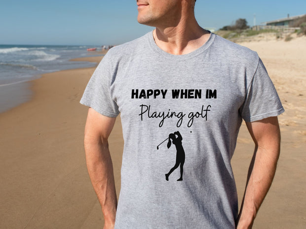 Ladies Golf Crewneck T shirt, Gift for lady golfer, Ladies  Golf swing graphic TShirt, Ladies Driving range golf practice shirt,ladies golf