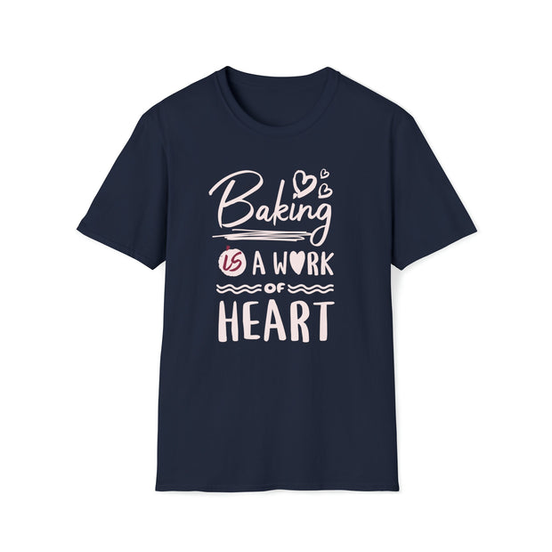 Buy Baking Heart Unisex Crewneck T-Shirt | Perfect Christmas Gift