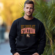 Buy Cute Hot Chocolate Station Unisex Sweatshirt Gift for Best Friend