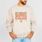 Buy Cute Hot Chocolate Station Unisex Sweatshirt Gift for Best Friend
