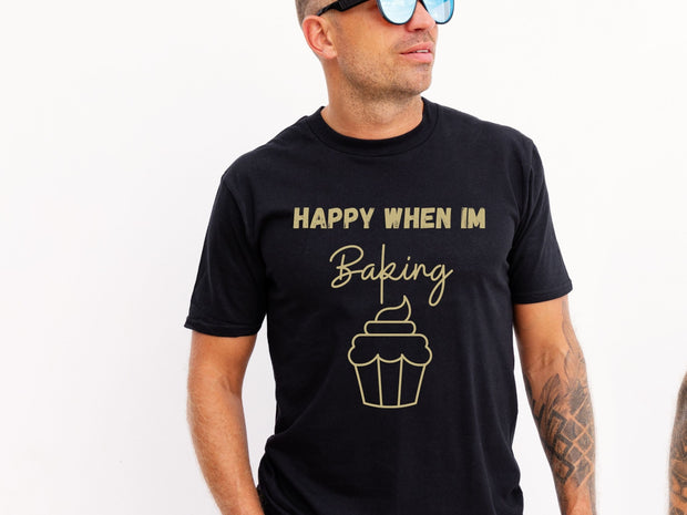 Buy Cup Cake Baking Unisex Crewneck Tshirt | Perfect Gift for Bakers