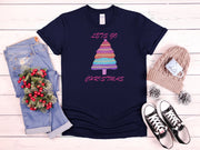 Buy Cute Pastel Tree Lets Go Christmas Women's Tshirt