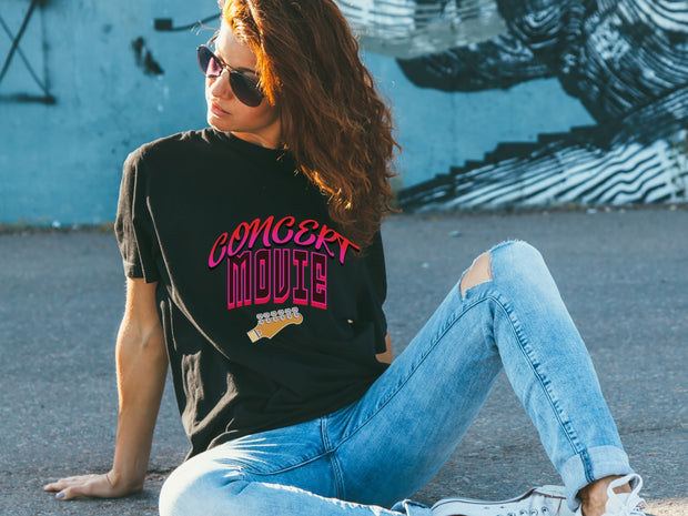 Music Movie Concert t shirt, Country Pop Singer Concert tshirt,Trendy Pop Concert Movie tshirt, women's  country guitar concert t shirt