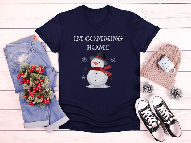 Buy Coming Home for Christmas Matching Couples T-Shirt - Gift Solutions