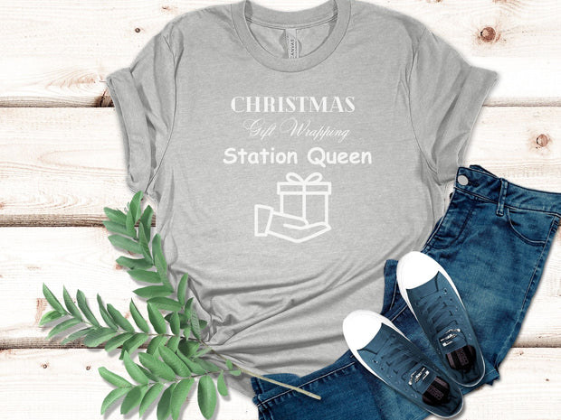 Buy Christmas Wrapping Queen T-Shirt - Perfect Festive Gift
