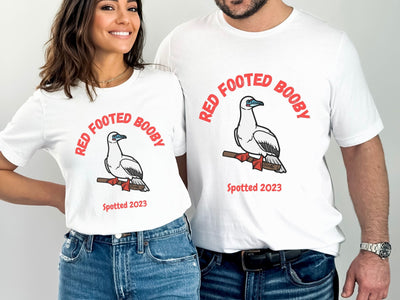 Celebrate Spotting Red Footed Booby 2023 T shirt, Bird Watcher birthday present t-shirt, Twitches' Tee , Ornithology Enthusiast couples gift